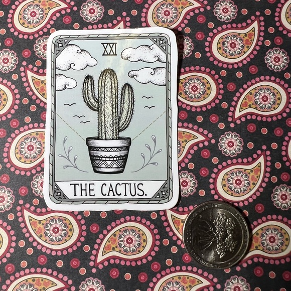 The CACTUS Tarot Witchy Spiritual Light Worker Magick Occult Reader Fortune - Picture 2 of 3